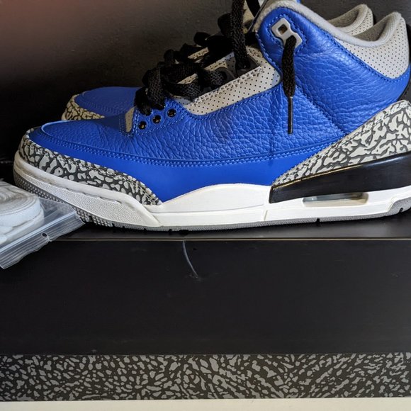 Mens Air Jordan 3 Retro - Picture 9 of 12